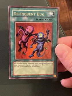 Yu-Gi-Oh Delinquent Duo MRL-039 Ultra Rare 1st Edition MP/LP - Image 5