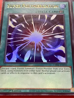 3x Super Polymerization + 3x Evenly Matched | Ultra Rare | NM | 1st Ed | YuGiOh! - Image 2