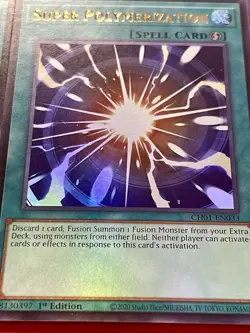 3x Super Polymerization + 3x Evenly Matched | Ultra Rare | NM | 1st Ed | YuGiOh! - Image 4