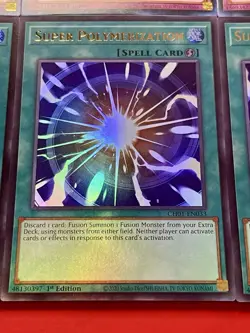 3x Super Polymerization + 3x Evenly Matched | Ultra Rare | NM | 1st Ed | YuGiOh! - Image 5