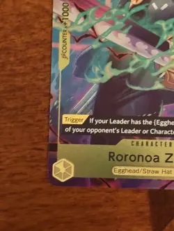 Roronoa Zoro (One Piece Day Dallas 2025) OP07-113 One Piece Promotion Cards Foil - Image 3