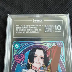 TAG 10 (983 )Boa Hancock EB03-026 One Piece Heroines Edition Japanese Gem Mint - Image 2