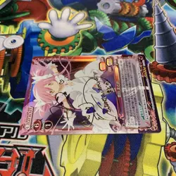 Madoka Magica Trading Card Madoka Kaname Sign Card Used Playable - Image 2