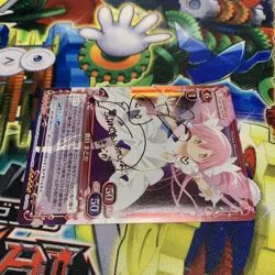 Madoka Magica Trading Card Madoka Kaname Sign Card Used Playable - Image 4