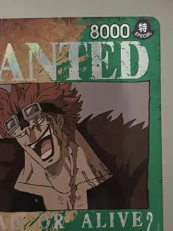 Eustass"Captain"Kid (Wanted Poster) OP01-051 Pillars of Strength Foil alt art - Image 2