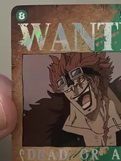 Eustass"Captain"Kid (Wanted Poster) OP01-051 Pillars of Strength Foil alt art - Image 3