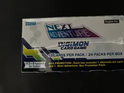 Bandai Digimon CCG Next Adventure Booster Box - 24 Cards 811039036225 - Image 2