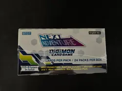 Bandai Digimon CCG Next Adventure Booster Box - 24 Cards 811039036225 - Image 3