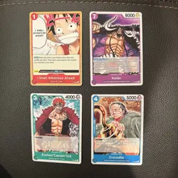 Promotion Pack 2022 (P-002 To P-005) One Piece Promotion Cards Pre errata Luffy - Image 1