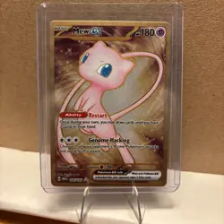 Mew ex - (151 Metal Card) 205/165 Sv: Scarlet & Violet 151 Regular NM Condition - Image 1