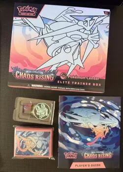 Chaos Rising Elite Trainer Box (ETB) Accessories/Box Only - NO cards/packs - Image 1