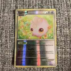 Pokemon Trading Card Game HeartGold & SoulSilver 44/123 Igglybuff reverse holo - Image 1