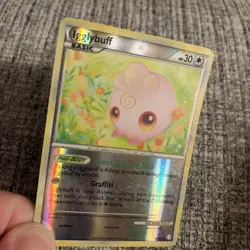 Pokemon Trading Card Game HeartGold & SoulSilver 44/123 Igglybuff reverse holo - Image 4