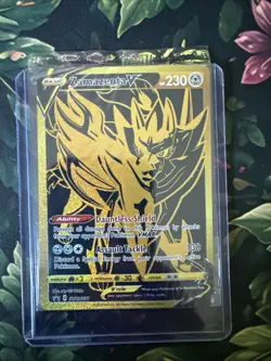 Zamazenta V SWSH077 SWSH: Sword & Shield Promo Cards Holo - Image 1