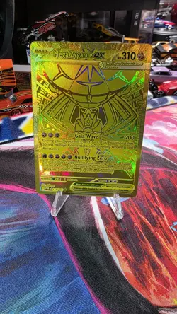 Mega Zygarde EX GOLD 124/088 ME03: Perfect Order Hyper Rare Pokemon Card - Image 1