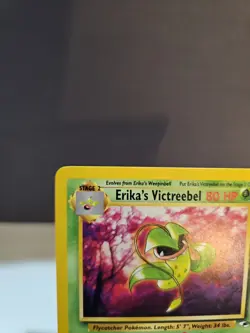 Pokemon TCG Erikas's Victreebel 26/132 Gym Heros Unlimited Rare Vintage Card - Image 2