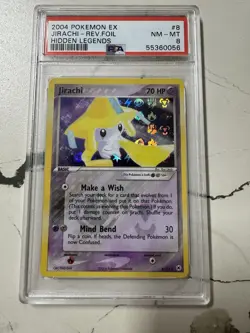 Jirachi - Holo 8/101 ex Hidden Legends Pokemon TCG Card Reverse Holo - Image 1