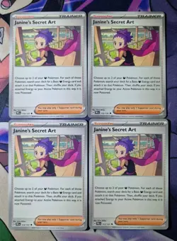 Pokemon Card Janine’s Secret Art - 112/131 - Prismatic Evolutions - Playset - Image 1