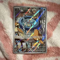 Pokemon Squirtle Art Rare Full Art Holo 148/142 Basic 60 HP Card 151 - Image 1