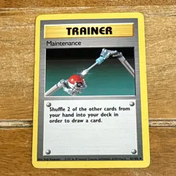 Pokemon TCG Maintenance Base Set Uncommon Card 83/102 - Image 1