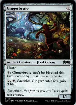 Gingerbrute 246 C Wilds of Eldraine Magic: The Gathering NM - Image 1