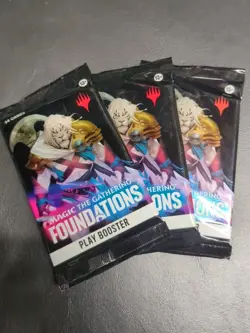 Foundations Play Booster Pack MTG Magic The Gathering - Image 1