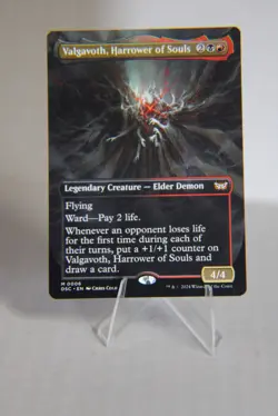 Valgavoth, Harrower of Souls (Borderless) 6 Commander: Duskmourn NM2057 - Image 1