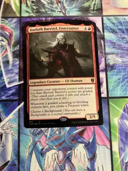 Baeloth Barrityl, Entertainer Commander Legends: Battle for Baldur's Gate Foil - Image 1
