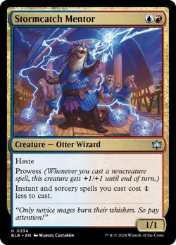 MTG Stormcatch Mentor [Bloomburrow] Near Mint Magic - Image 1