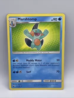 Marshtomp 34/168 : Uncommon Mint Pokemon Card : SM07: Celestial Storm - Image 1