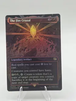 The Fire Crystal (Borderless) Final Fantasy Regular - Image 1