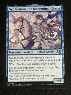 MTG Foundations Jumpstart Syr Elenora, the Discerning Anime 0064 NM - Image 1