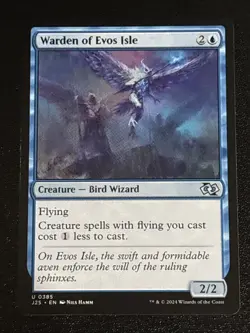 MTG Foundations Jumpstart Warden of Evos Isle 0385 NM - Image 1