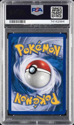 2002 POKEMON LEGENDARY COLLECTION #51 MACHOKE-REVERSE FOIL PSA 7 - Image 2