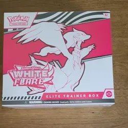 Pokemon TCG Scarlet & Violet White Flare Elite Trainer Box, Age 6+ - Image 1