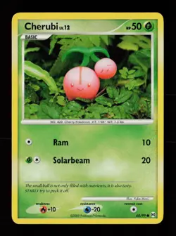 Cherubi 60/99 Yuka Morii Common Arceus Pokemon Card - Image 1