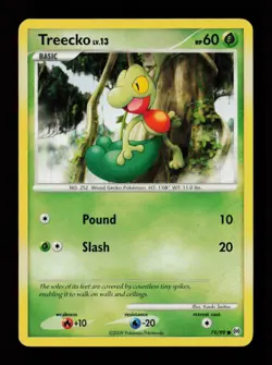 Treecko 79/99 Common Arceus Pokemon Card - Image 1