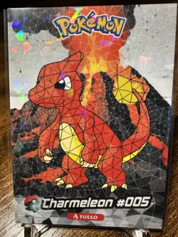2024 Pokemon Peru Crystal Collection #005 Charmeleon Cracked Ice - Image 4