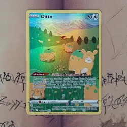 Ditto GG22/GG70 Crown Zenith: Galarian Gallery Holo NM Pokemon Card English - Image 1