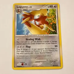 Pokemon TCG Lopunny 30/130 Diamond and Pearl Regular NM - Image 1
