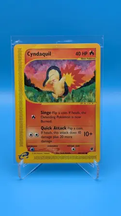 Pokemon TCG - Cyndaquil - Expedition - 104/165 - Regular Common - Image 1