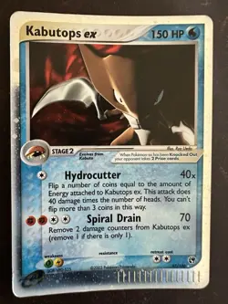 Pokemon Kabutops ex 97/100 Sandstorm Holo Rare MP - Image 1