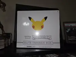 Sealed Pokemon TCG: 25th Anniversary Celebrations Elite Trainer Box (2021) - Image 1