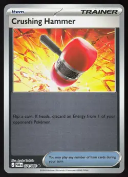 Crushing Hammer 071/088 Common Perfect Order Pokemon Reverse Holo Near Mint - Image 1