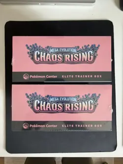 2x Chaos Rising Pokemon Center Elite Trainer Box ETB - BRAND NEW & SEALED ✅ - Image 3