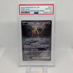 Pokemon TCG Paldea Evolved Ting-Lu EX 263/193 SIR PSA 10 Gem Mint - Image 1