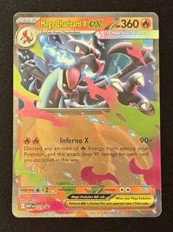 Mega Charizard X EX MEP 029 Pokemon Black Star Promo NM Near Mint - Image 1