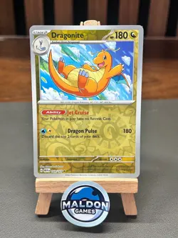Dragonite 149/165 151 Rare NM 2023 Reverse Holo - Image 1