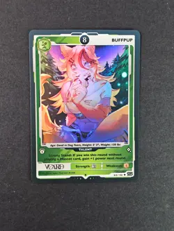 Buffpup 8 Holo Card First (1st) Edition Rising Stars GamerSupps VCard 025/190 - Image 3