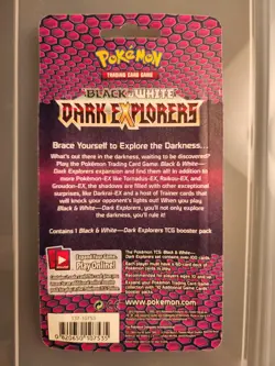 Pokemon TCG Dark Explorers Blister Booster Pack Brand New Sealed Mint Condition - Image 2